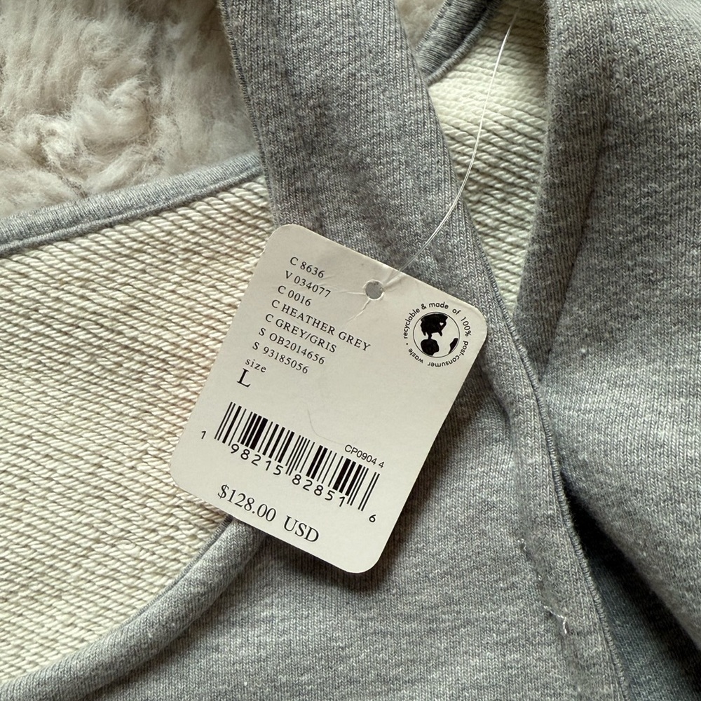 Free People Heather Gray Sweatshirt - Picture 2 of 2